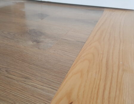 Wooden kitchen flooring fit by Top Drawer Construction Woking Weybridge Surrey